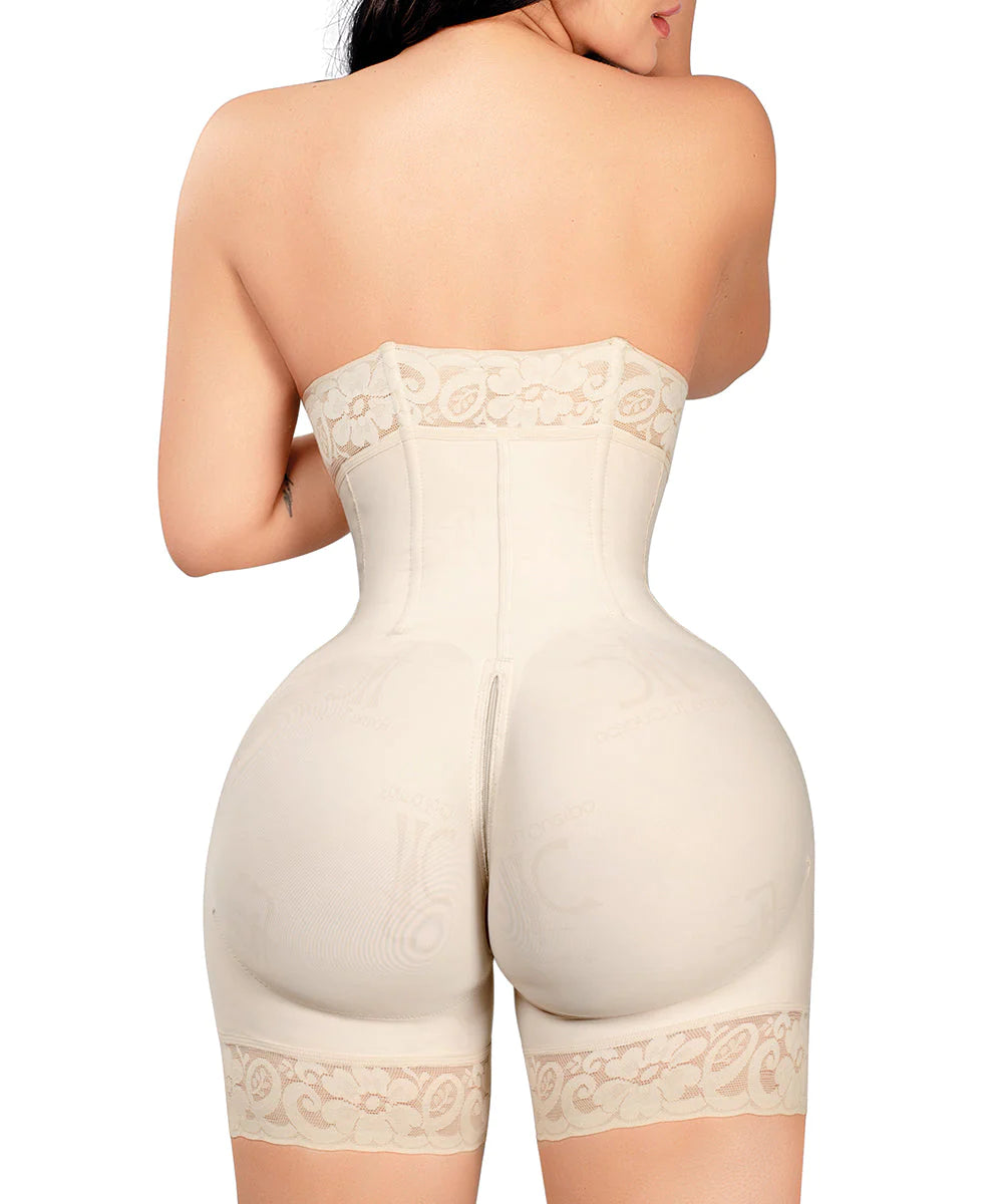 Faja Cinturilla Strapless Luxury Queen Beige (Ref. LUXI-051)