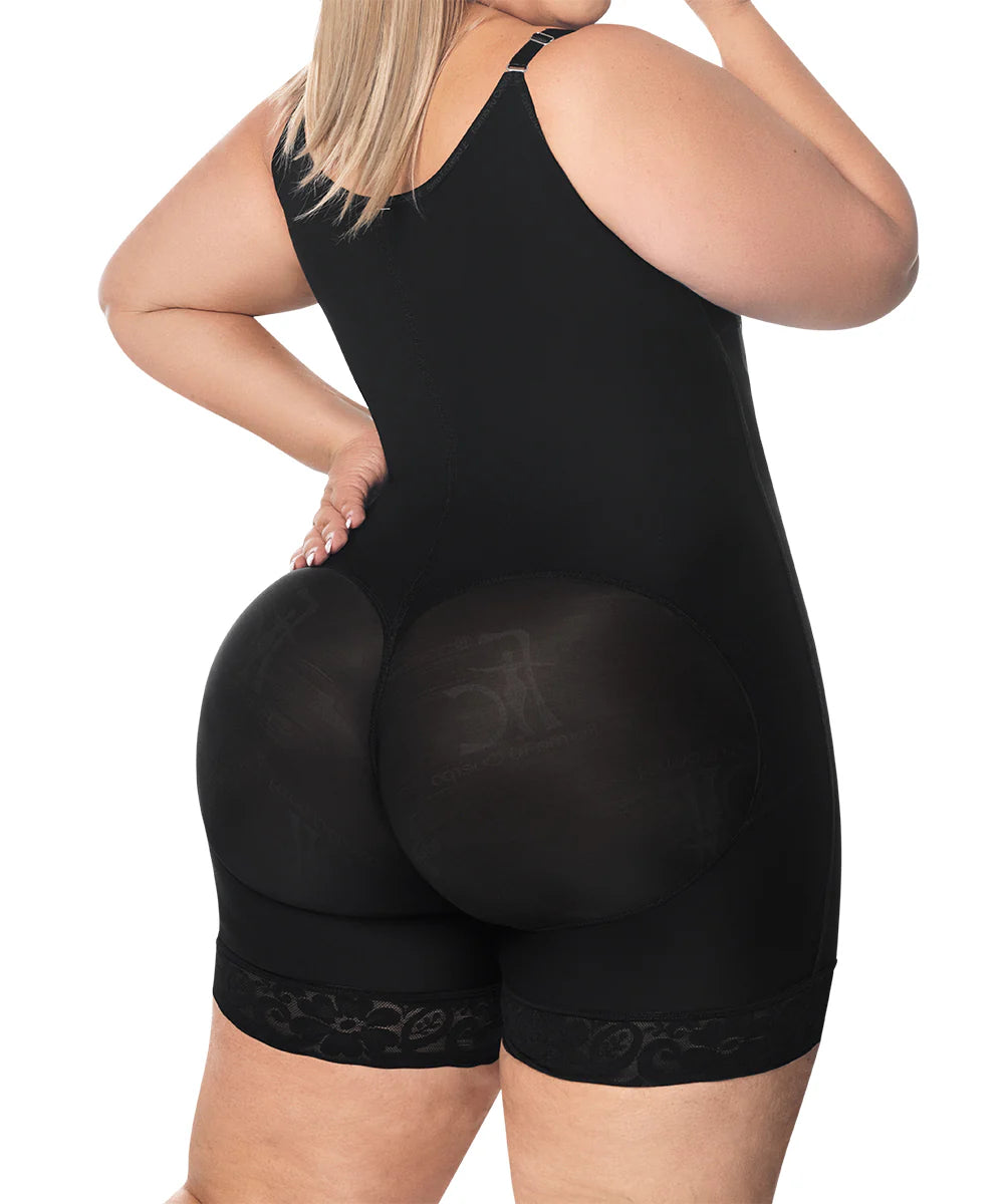 Faja Media Pierna, Tirantes Negra (Ref. O-016)