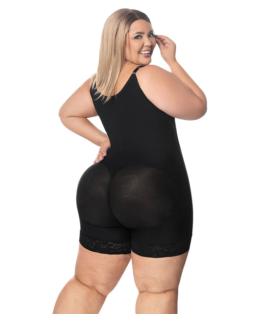 Faja Media Pierna, Tirantes Negra (Ref. O-016)