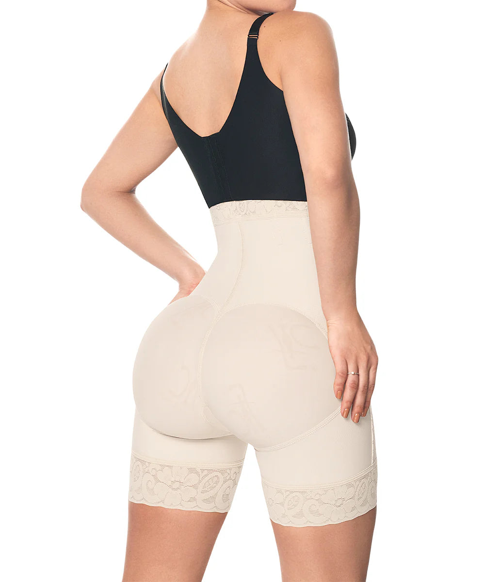 Faja Strapless Media Pierna, Cierre Lateral (Ref. O-050)