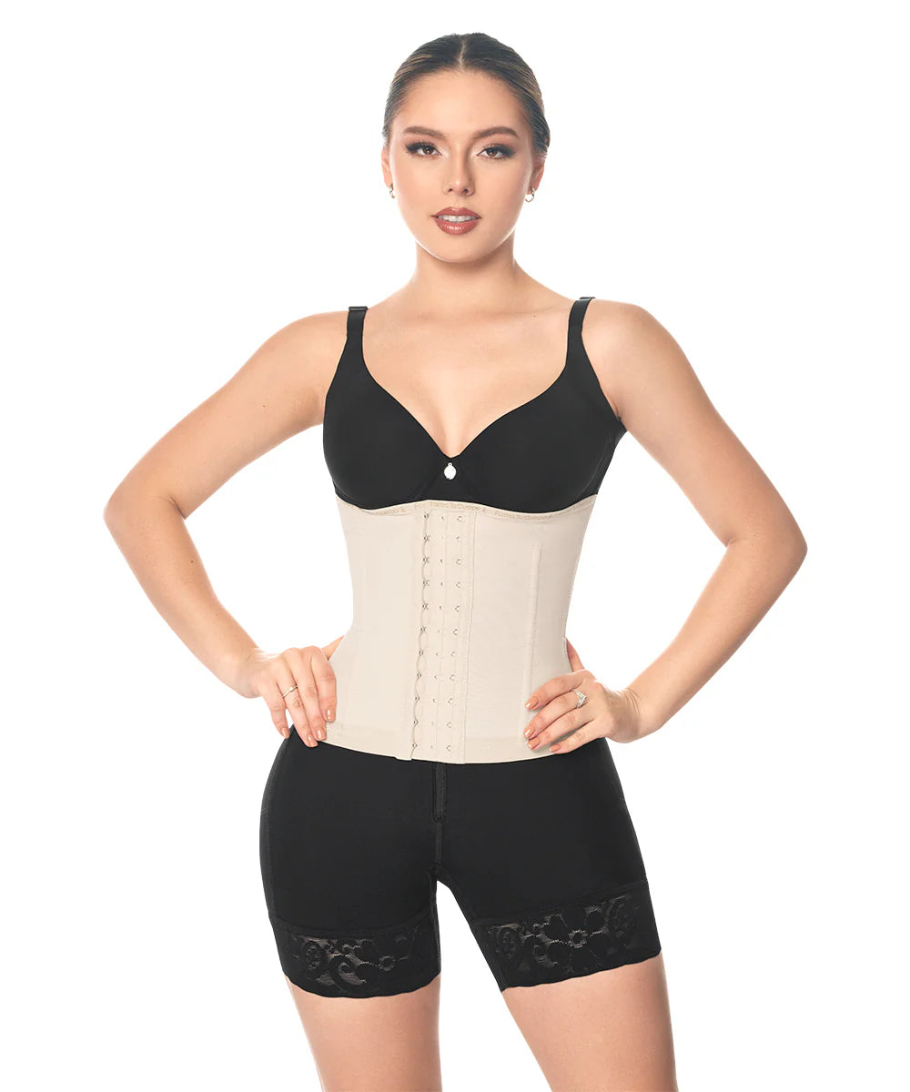 Faja Cinturilla tipo Corset, Beige (Ref. O-061)