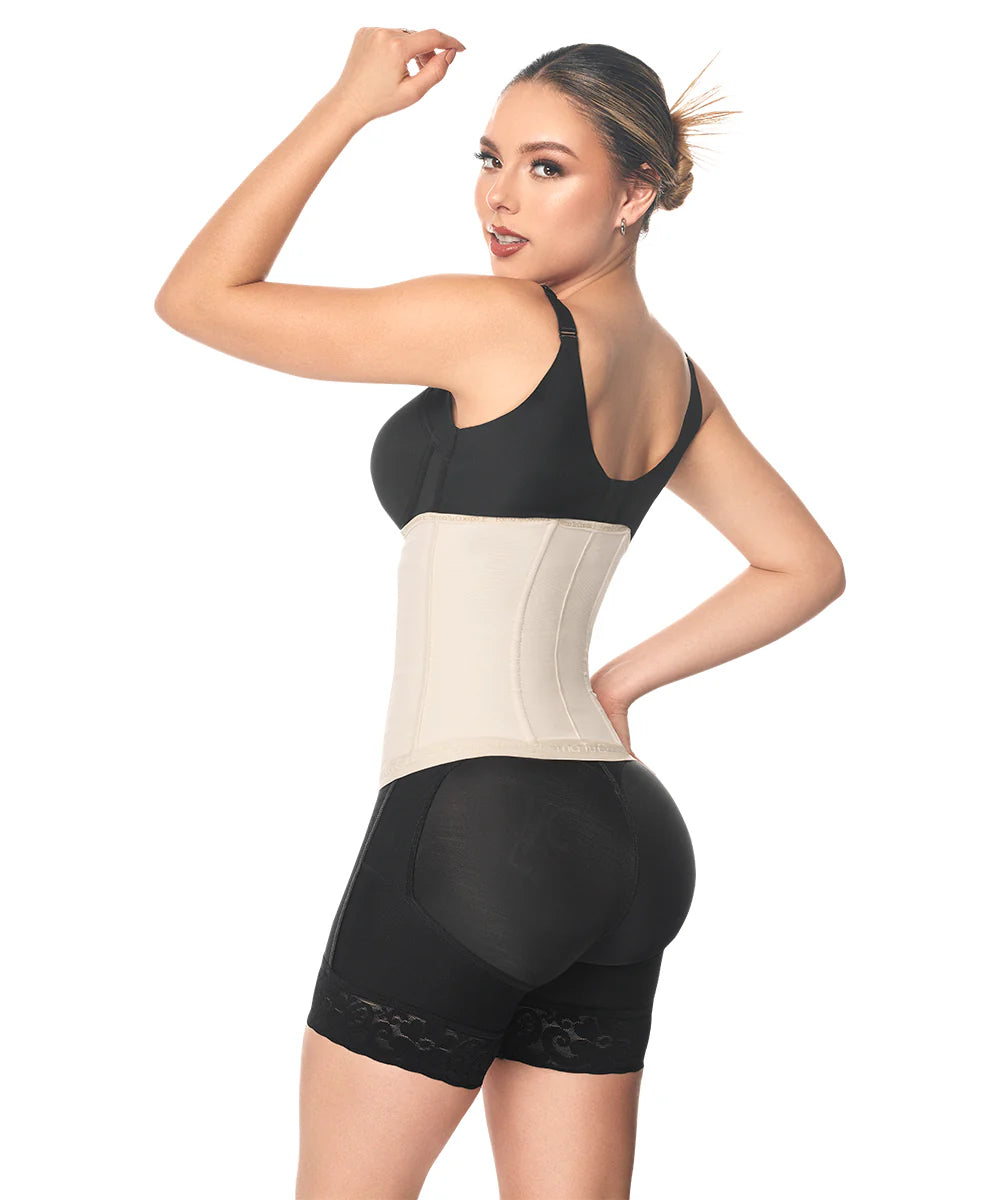 Faja Cinturilla tipo Corset, Beige (Ref. O-061)
