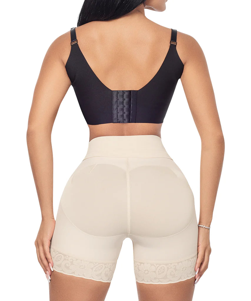 Faja Levanta Glúteos, Short Invisible Beige (Ref. C-042)