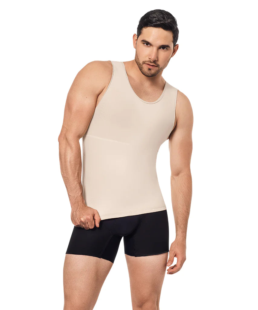 Camiseta Masculina Invisible, Beige (Ref. H-004)