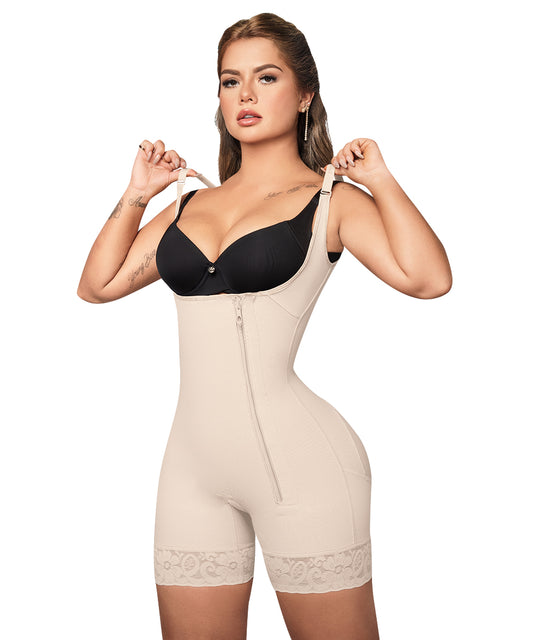 Faja Media Pierna con Tirantes (Ref. O-010)