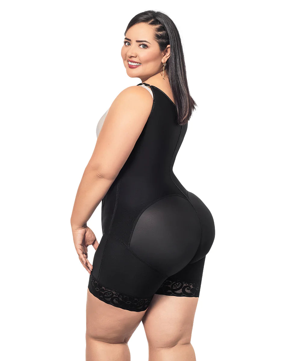 Faja Media Pierna, Tirantes Negra (Ref. O-016)