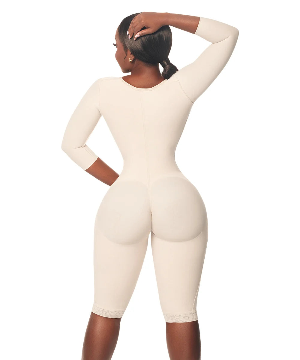 Faja Rodilla Mangas, Mediana Compresión, Primera Etapa (Ref. C-013)