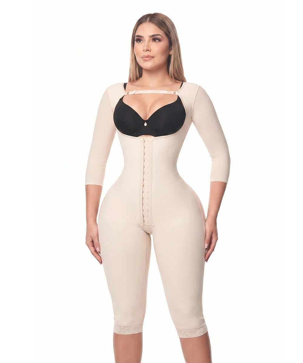 Faja Rodilla Mangas, Mediana Compresión, Primera Etapa (Ref. C-013)