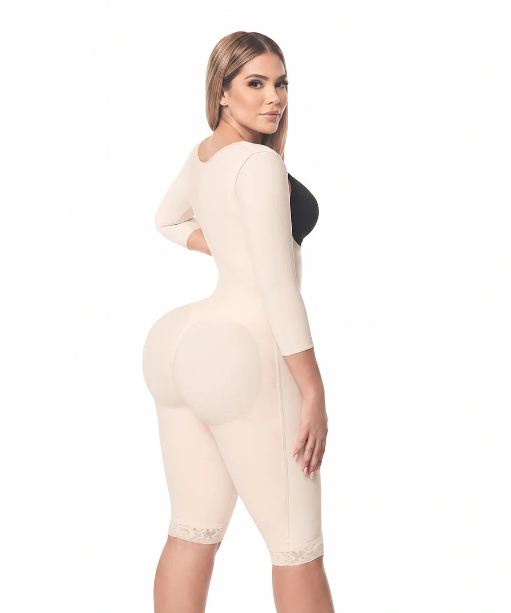 Faja Rodilla Mangas, Mediana Compresión, Primera Etapa (Ref. C-013)