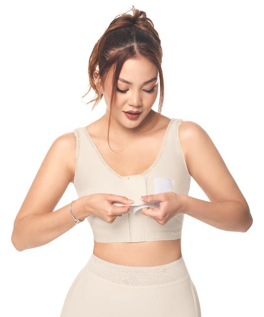 Brasier Post Quirúrgico Con Banda De Busto (Ref. C-039)