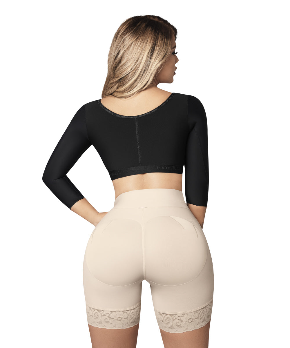 Faja Levanta Glúteos, Short Invisible Beige (Ref. C-042)