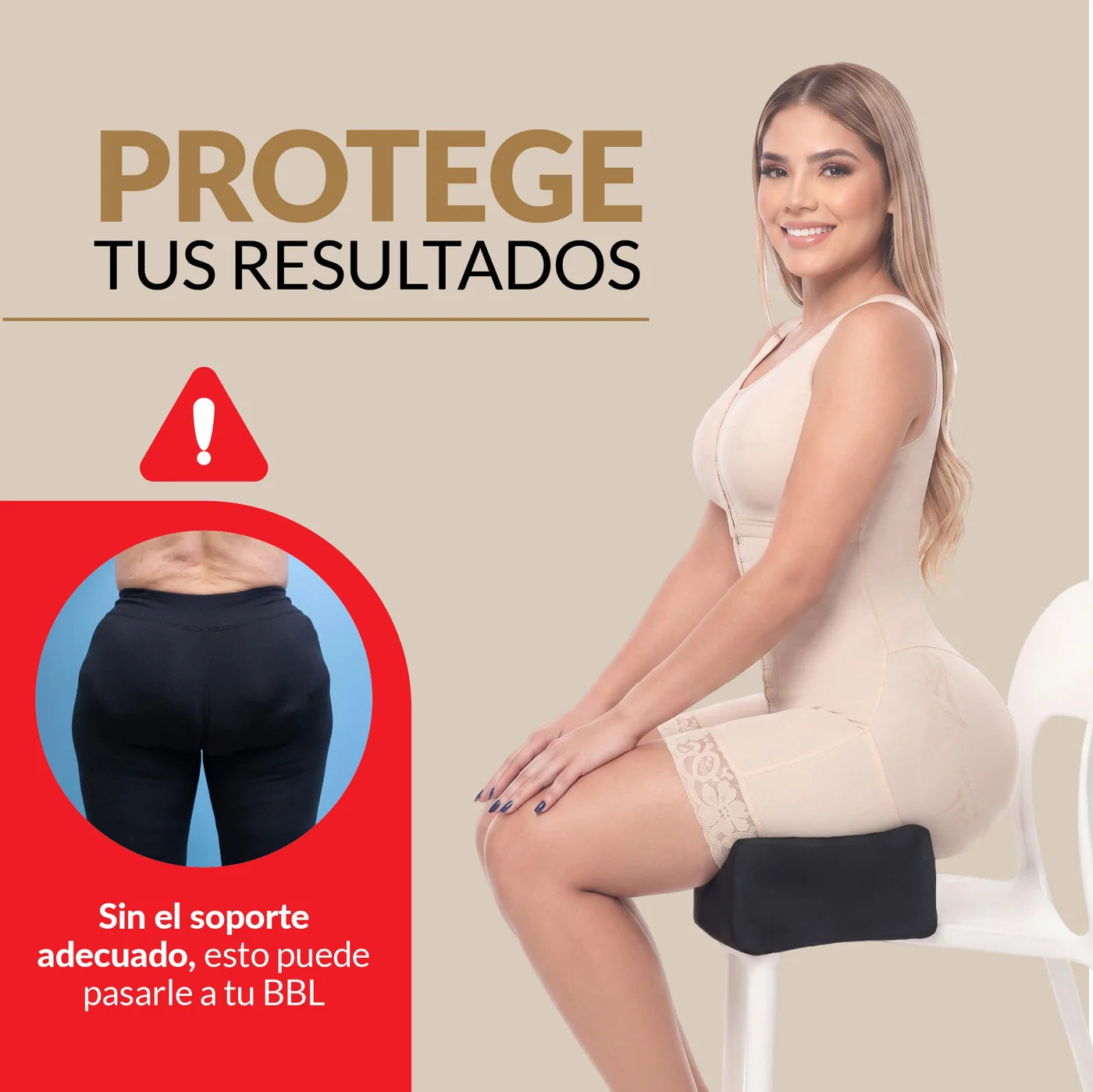 Cojín Para Recuperación de Glúteo - BBL (Ref. C-073)