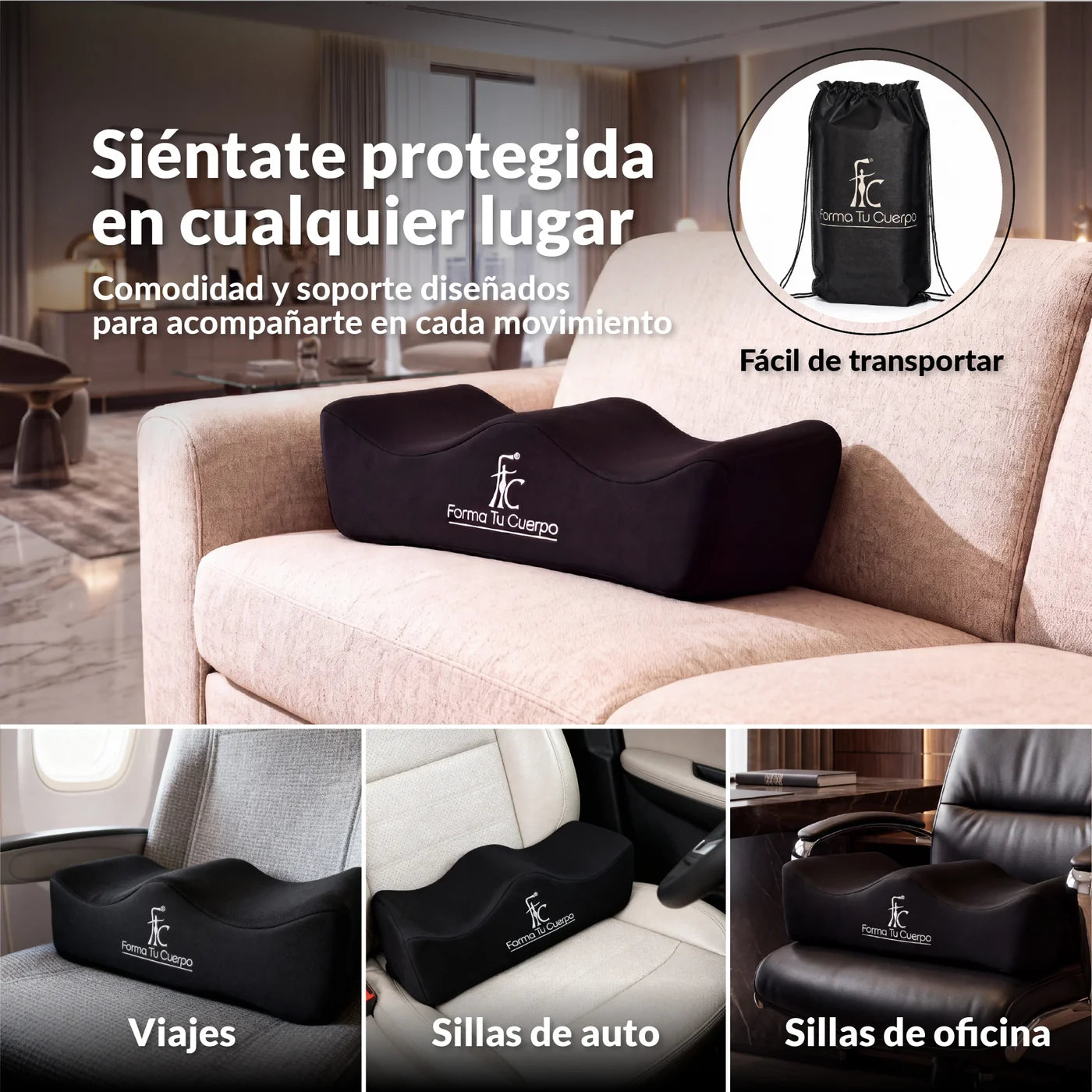 Cojín Para Recuperación de Glúteo - BBL (Ref. C-073)