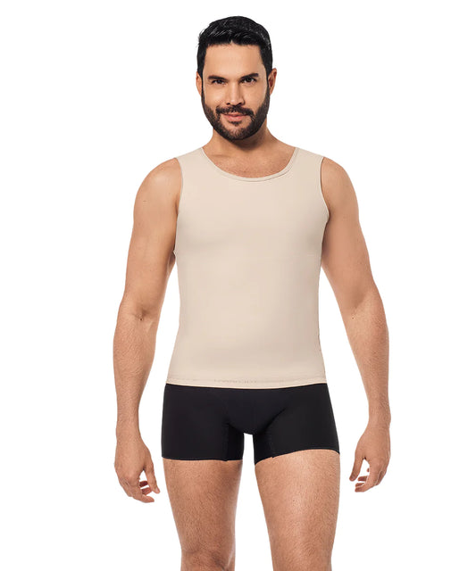 Camiseta Masculina Invisible, Beige (Ref. H-004)