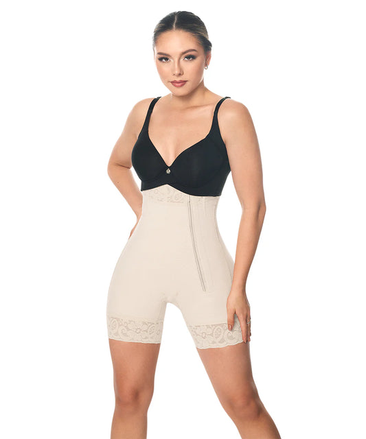 Faja Strapless Media Pierna, Cierre Lateral (Ref. O-050)