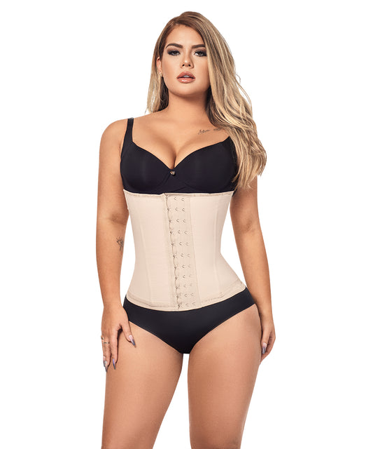 Faja Cinturilla tipo Corset, Beige (Ref. O-061)